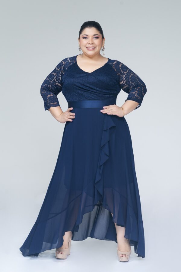 Vestido largo plus